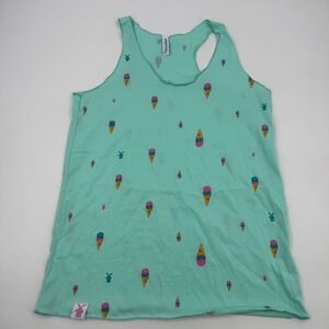 Dutch Bros Ice Cream Tank Top Sleeveless‎ Graphic Print Casual XL